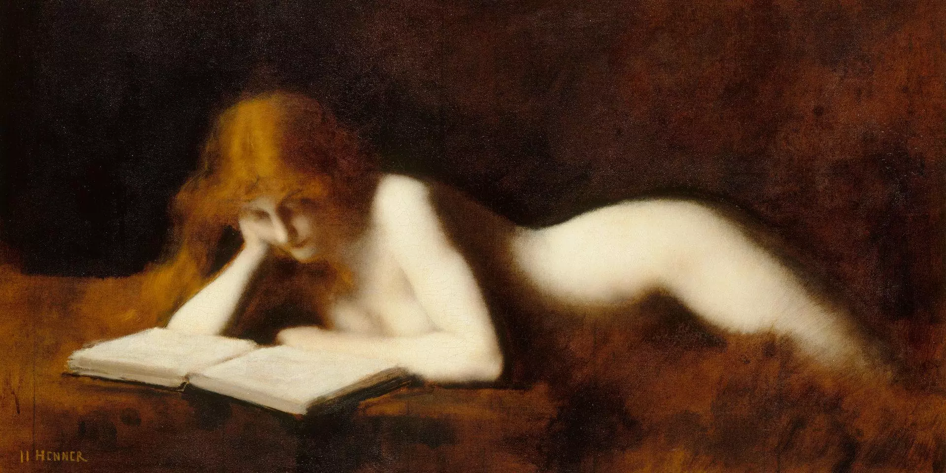 La Liseuse by Jean-Jacques Henner