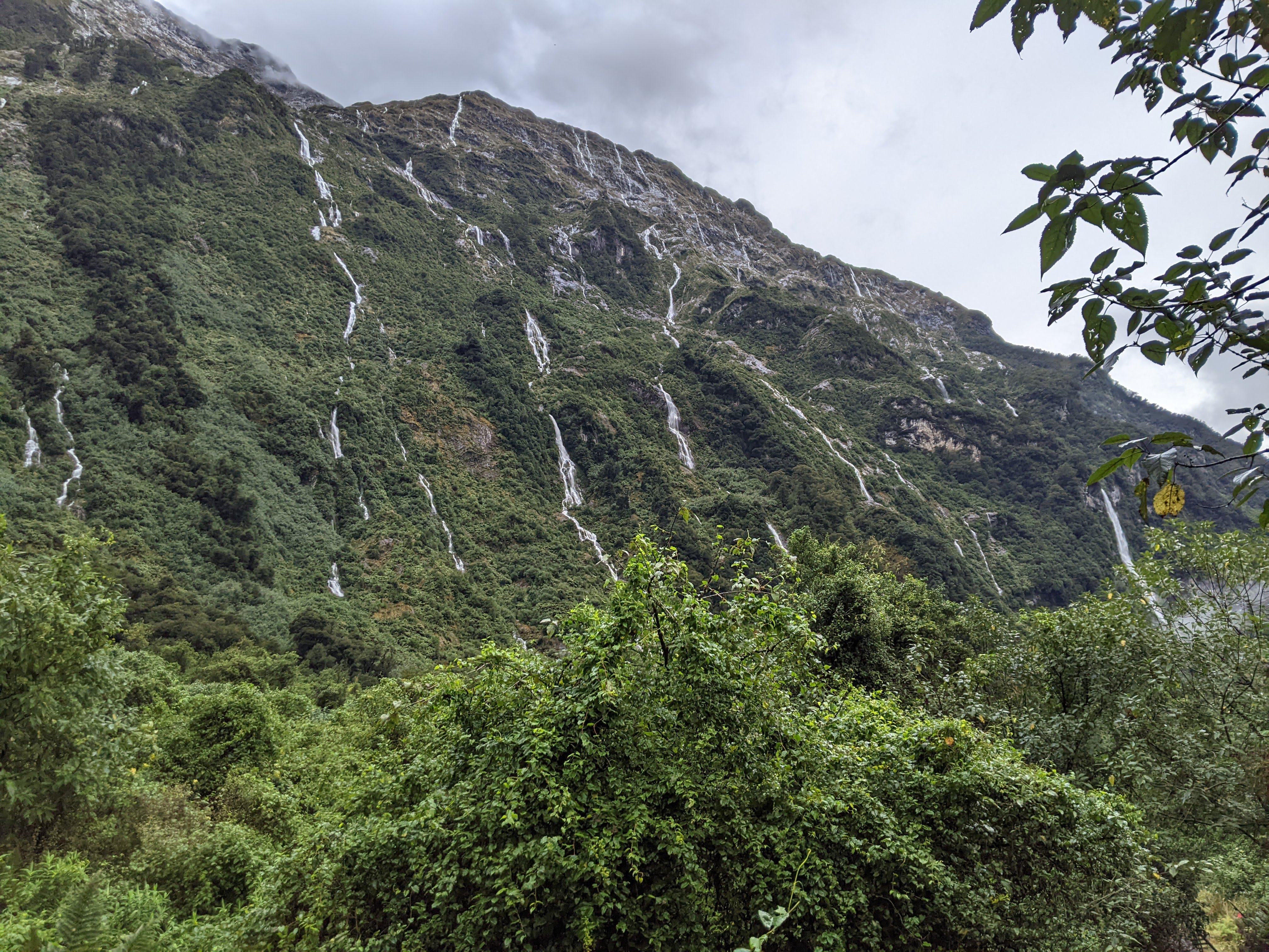 Waterfalls from Dumpling Hut