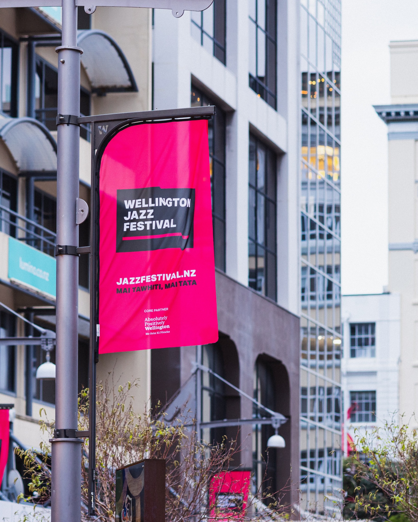 Wellington Jazz Festival Banners